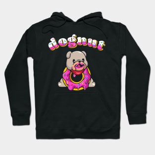 Funny Pun Dognut Bulldog Hoodie